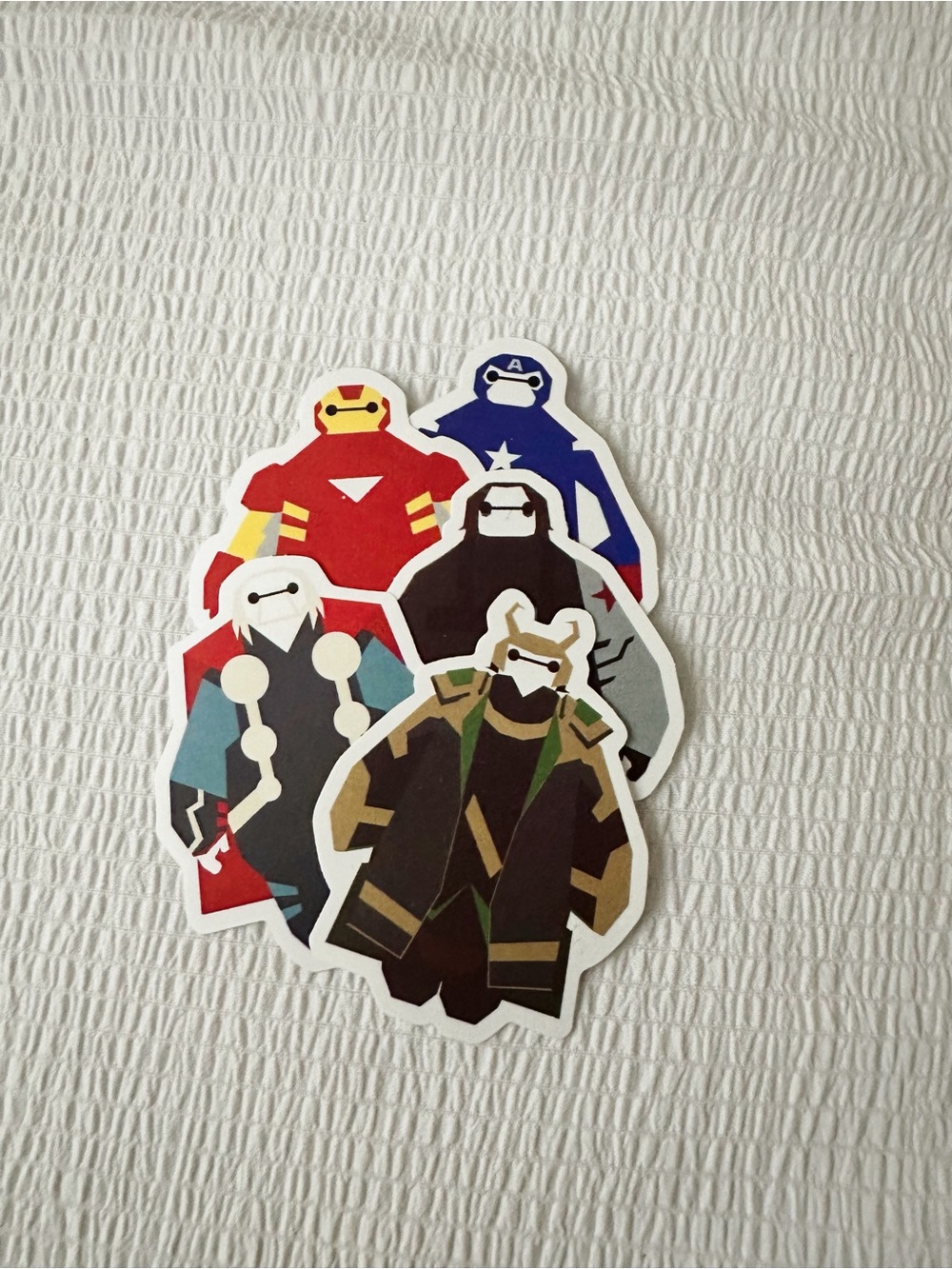 Superhero Animal Sticker Set - Red, Blue, Brown, Black, Green